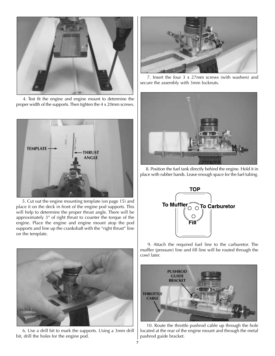 AquaCraft Air Force User Manual | Page 7 / 15