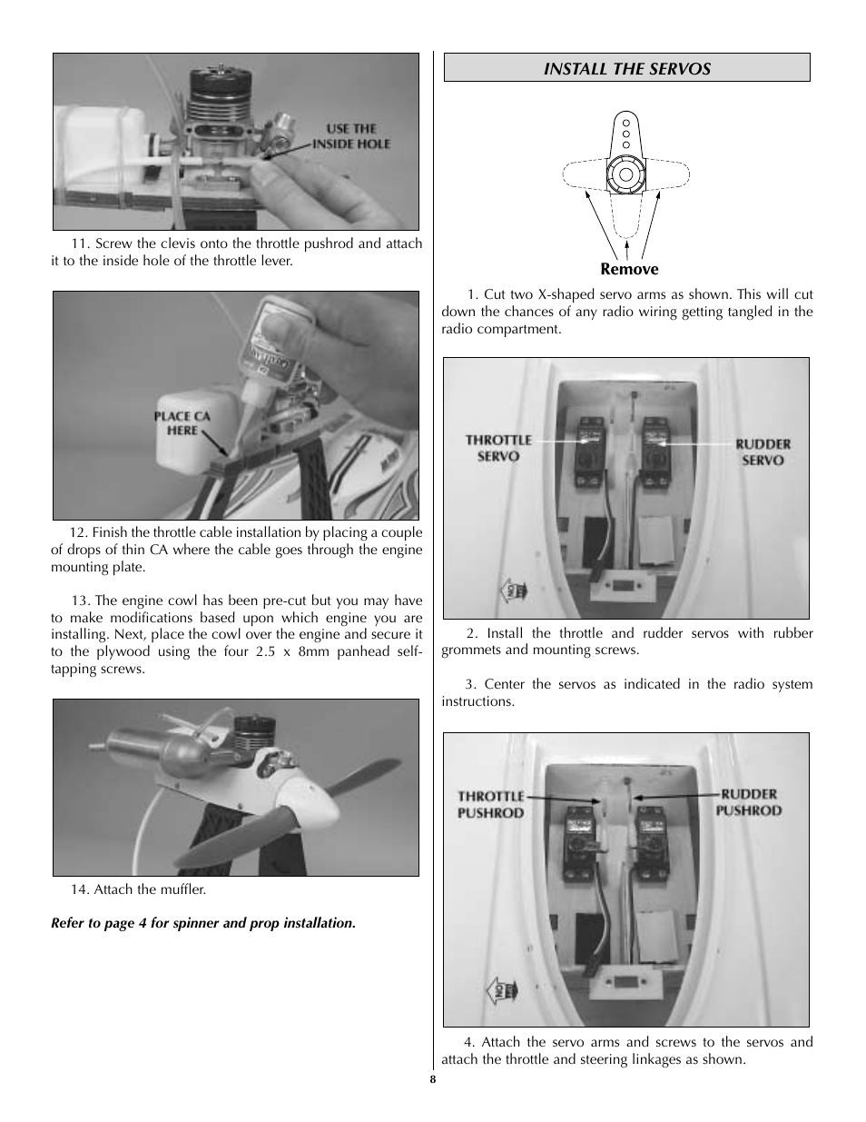 AquaCraft Air Force User Manual | Page 8 / 15