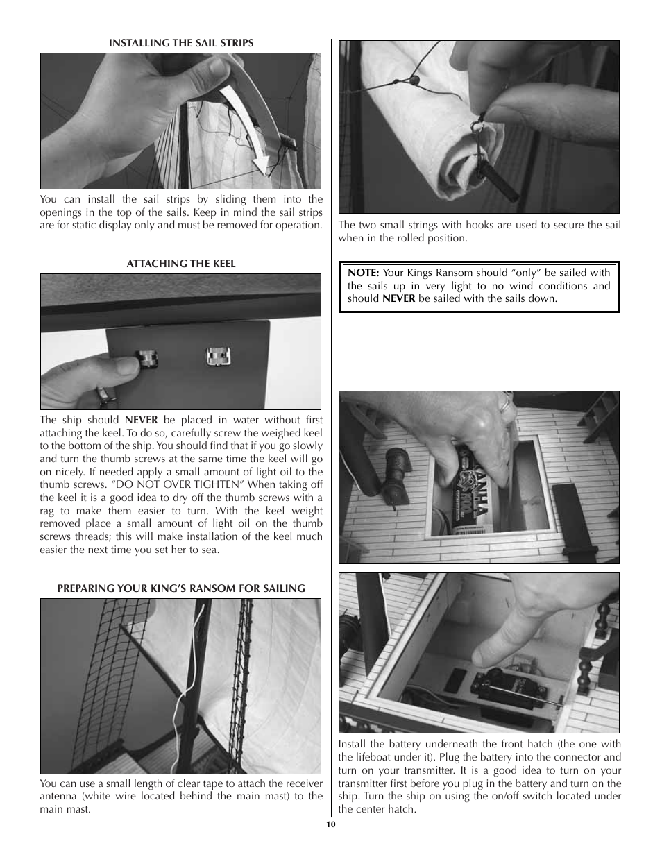 AquaCraft King's Ransom User Manual | Page 10 / 12