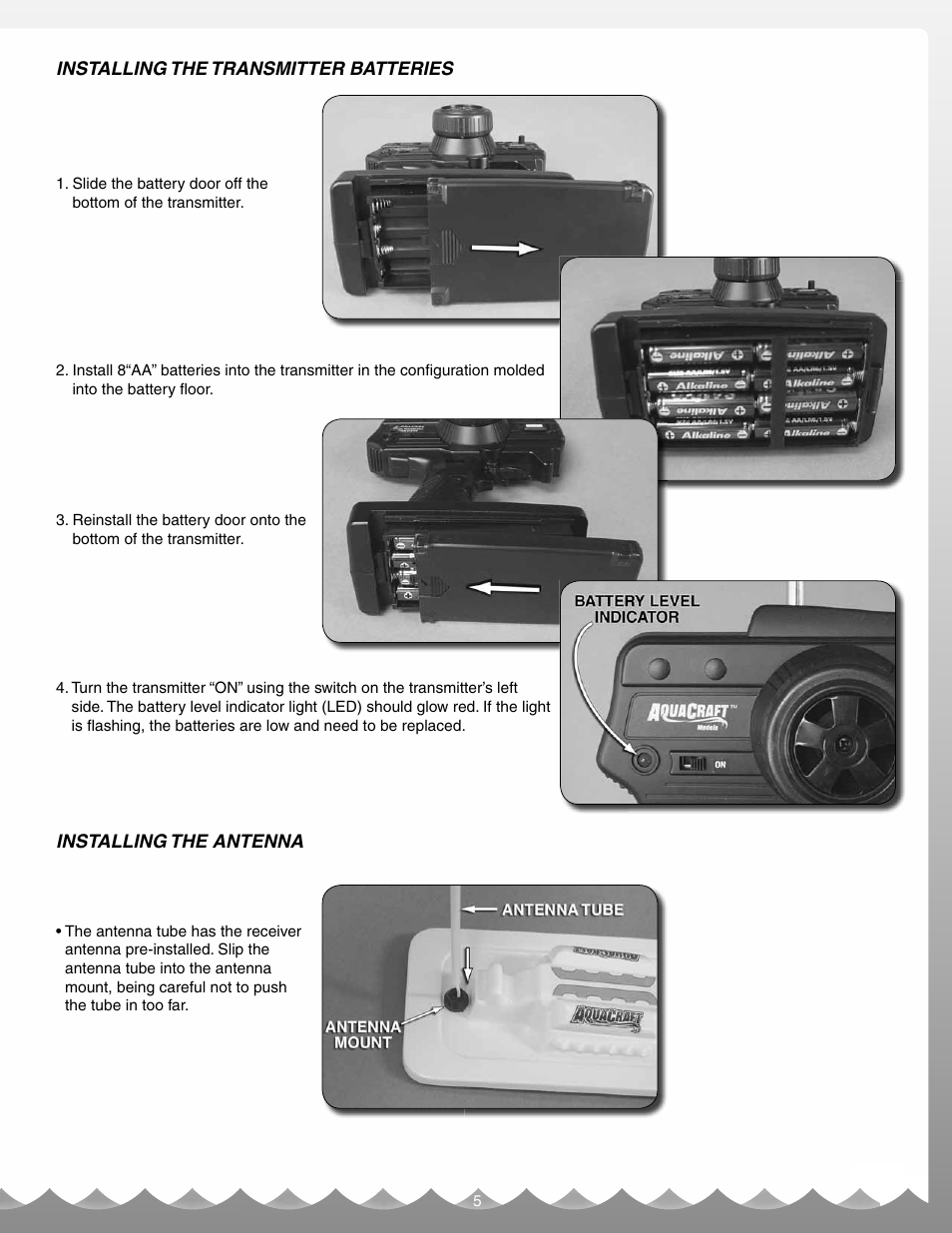 AquaCraft Mini Thunder User Manual | Page 5 / 12