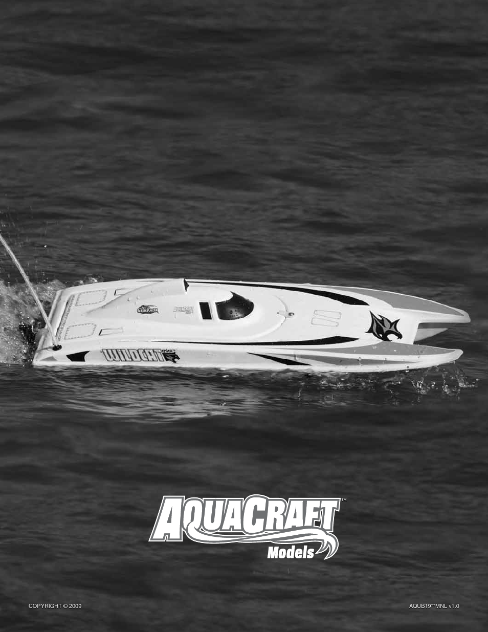 AquaCraft Mini Wildcat User Manual | Page 12 / 12