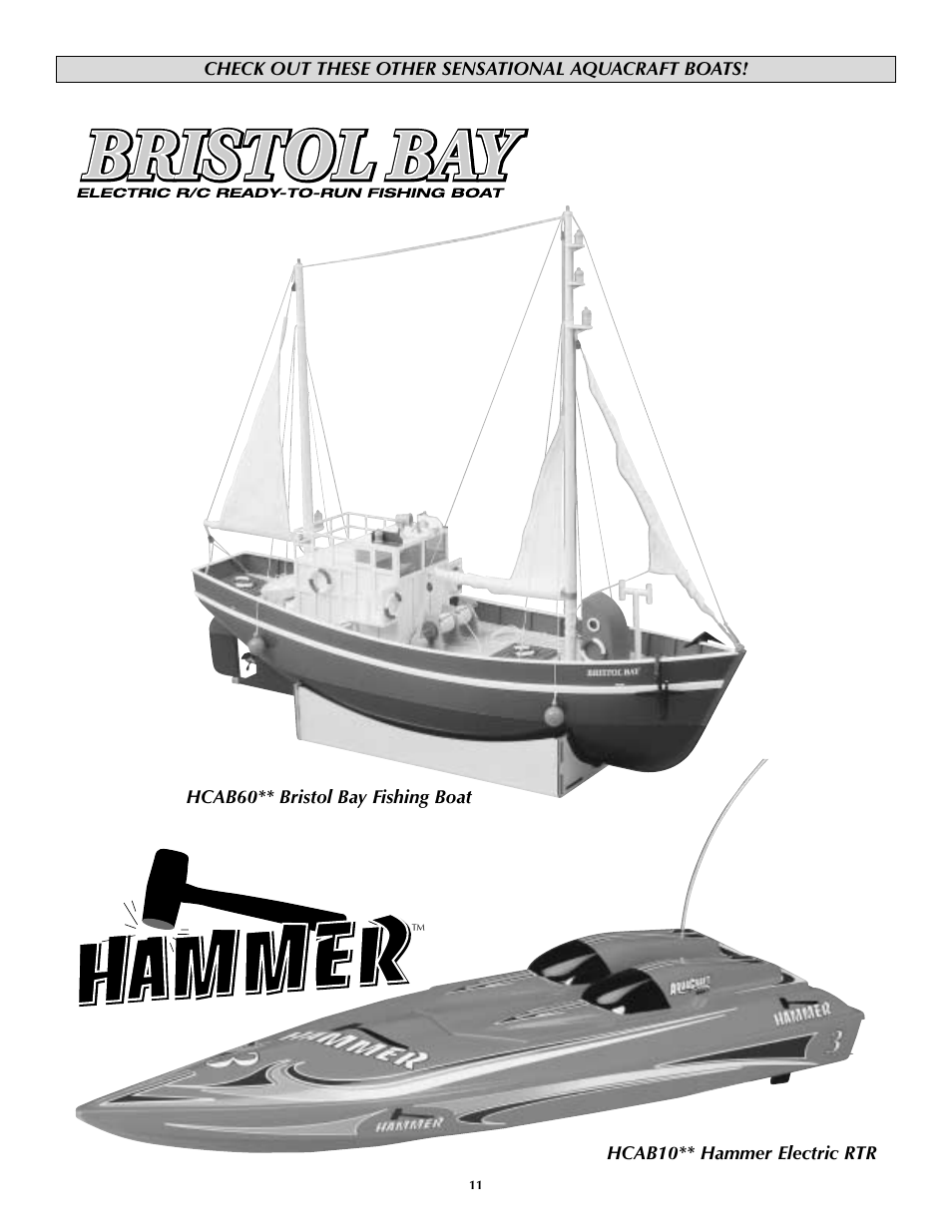 AquaCraft Paradise User Manual | Page 11 / 12