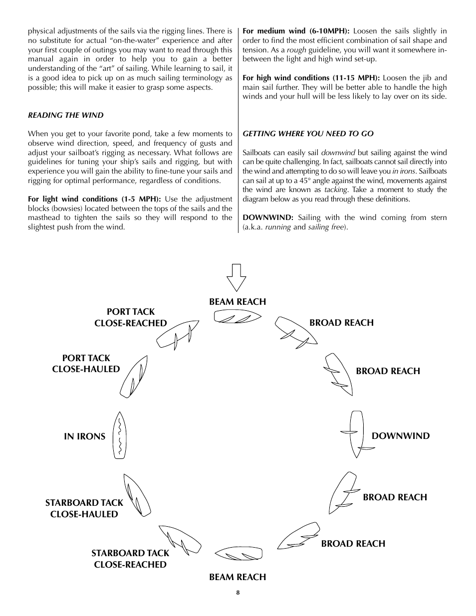 Wind | AquaCraft Paradise User Manual | Page 8 / 12