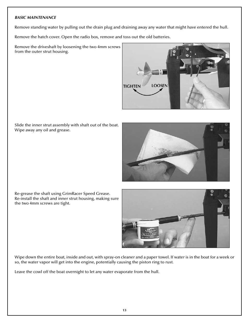 AquaCraft Rio 51 User Manual | Page 13 / 24