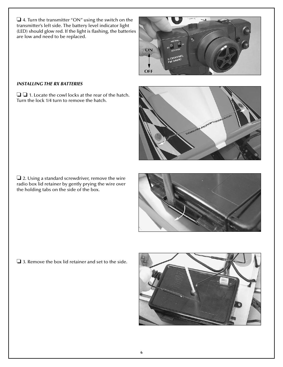 AquaCraft Rio 51 User Manual | Page 6 / 24