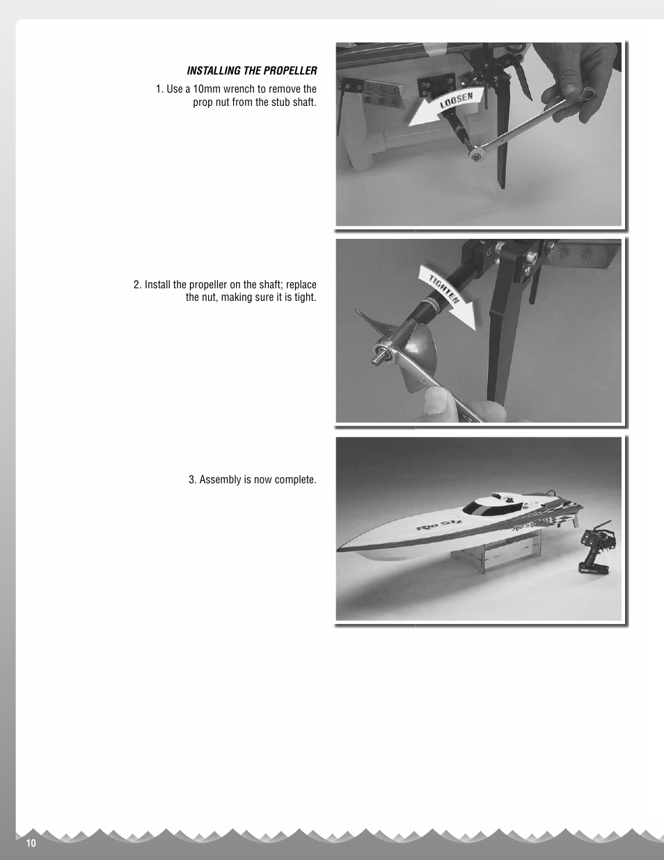 AquaCraft Rio 51Z User Manual | Page 10 / 16