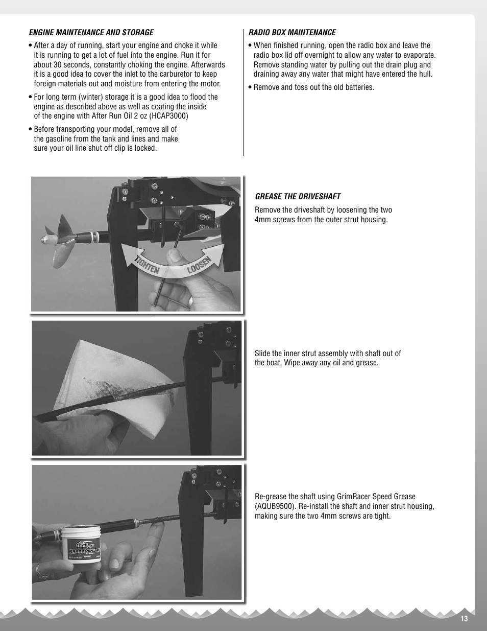 AquaCraft Rio 51Z User Manual | Page 13 / 16