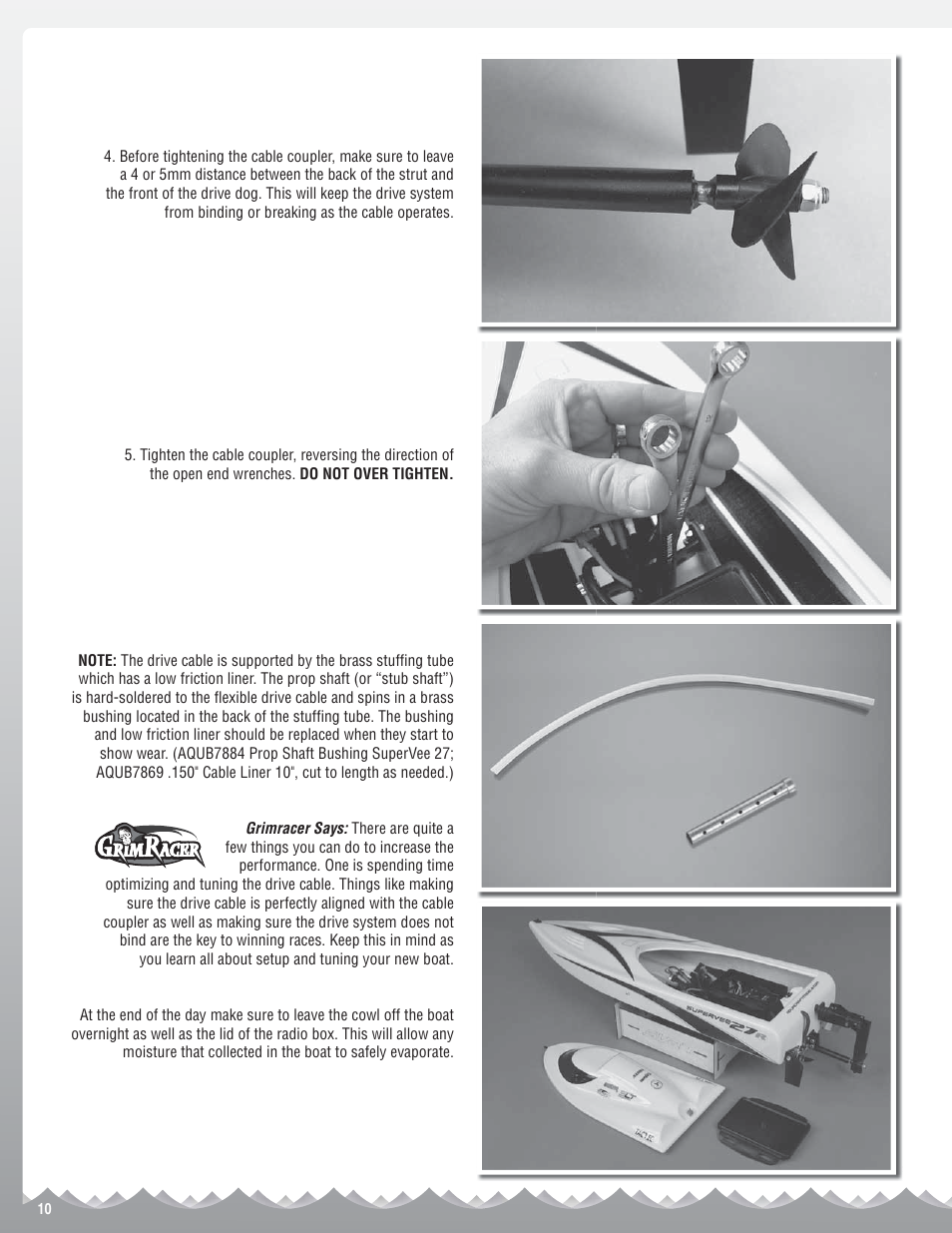 AquaCraft SuperVee 27R User Manual | Page 10 / 16