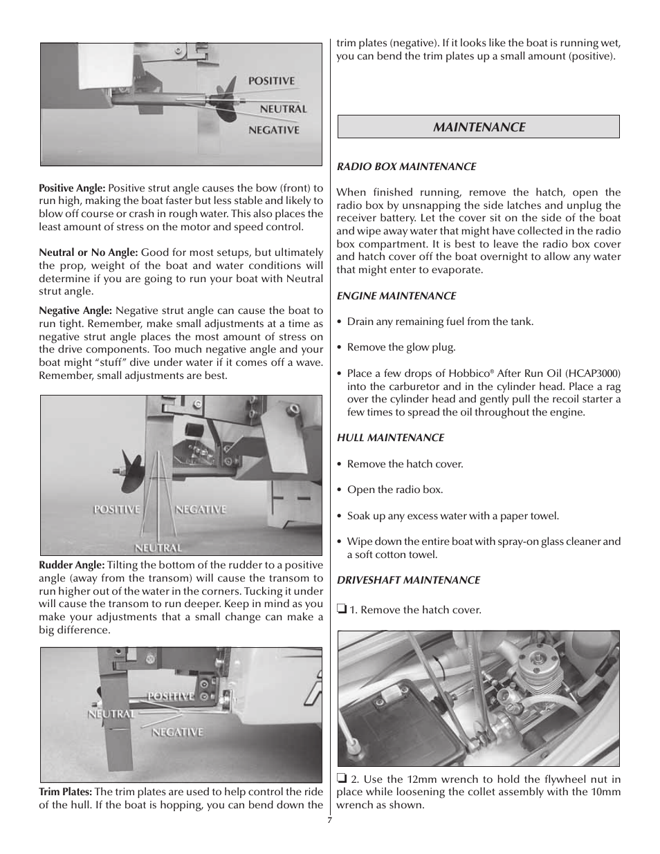 AquaCraft SuperVee 27 Nitro User Manual | Page 7 / 12