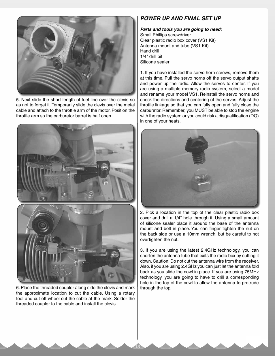 AquaCraft VS1 User Manual | Page 13 / 20