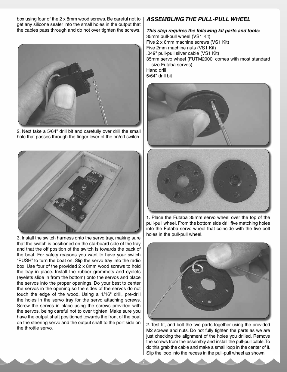 AquaCraft VS1 User Manual | Page 7 / 20