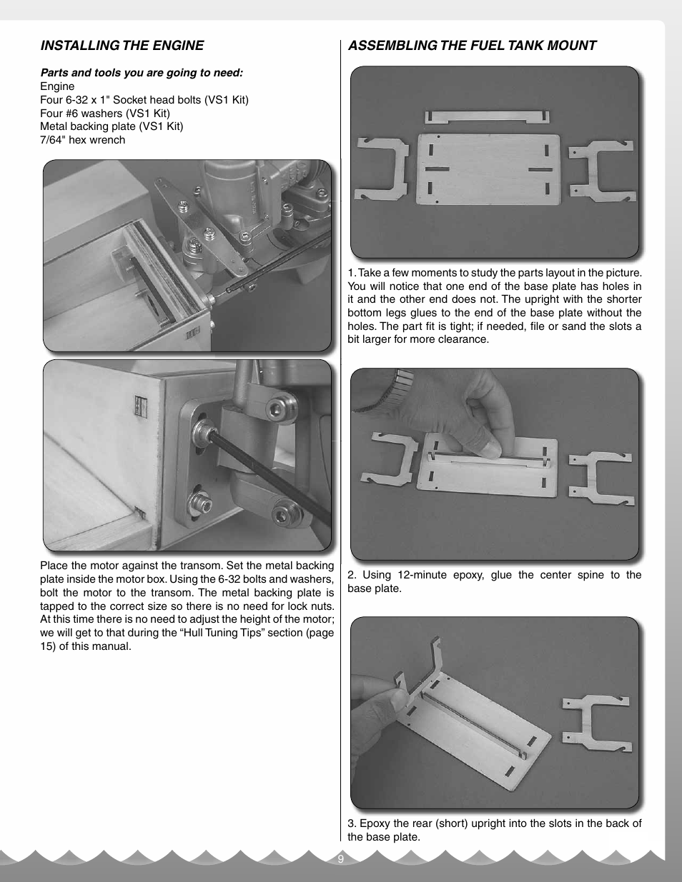 AquaCraft VS1 User Manual | Page 9 / 20
