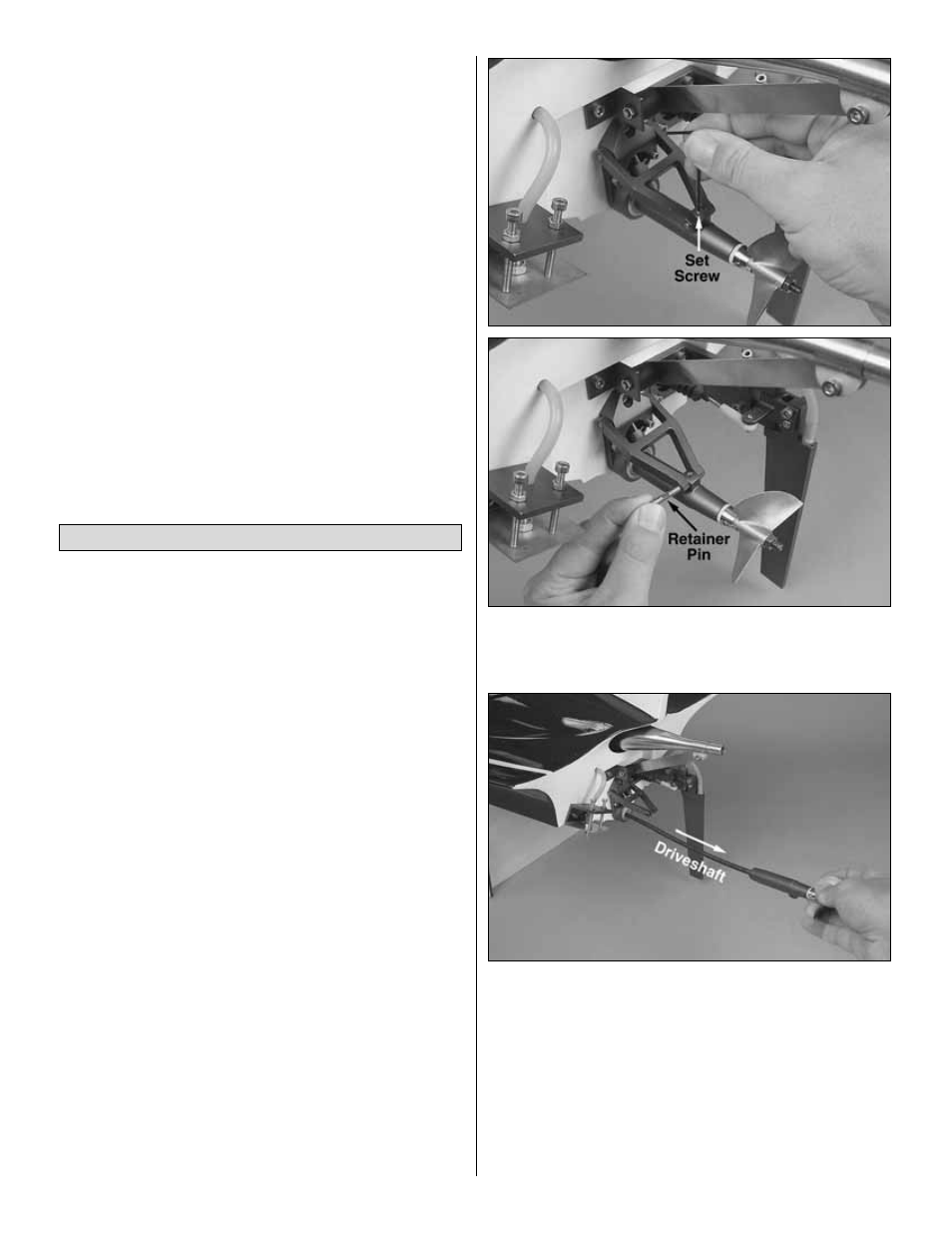 Maintaining the v24 | AquaCraft V24 One-Design User Manual | Page 11 / 16