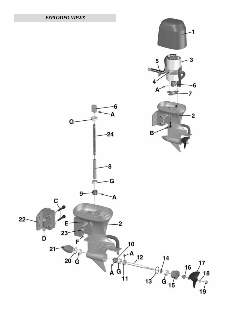 AquaCraft EP1 Electric Outboard Motor User Manual | Page 4 / 4