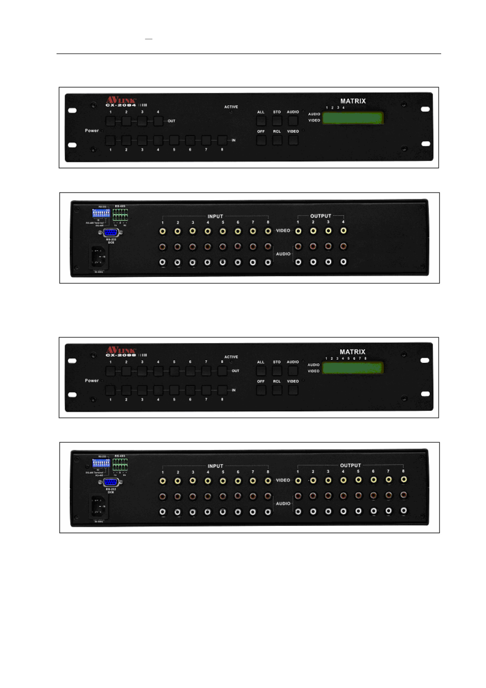 Avlink CX-2088 User Manual | Page 8 / 31