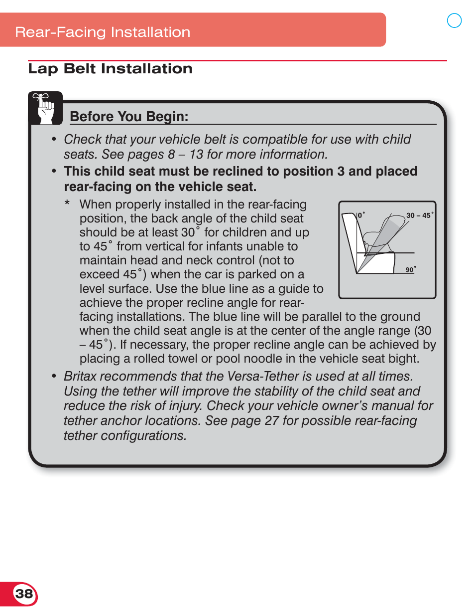 Britax ADVOCATE 70 CS User Manual | Page 40 / 72