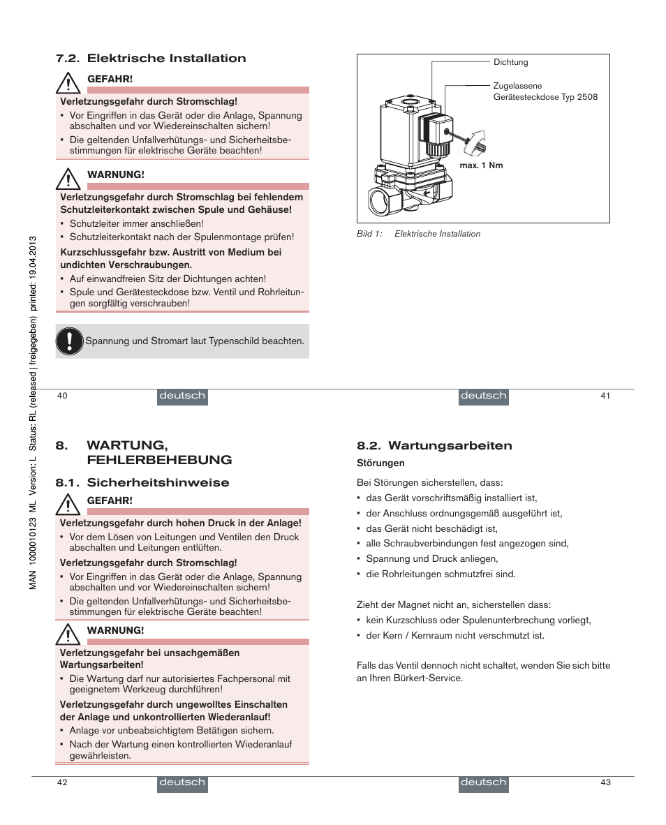 AXEON Burkert-Series User Manual | Page 12 / 21