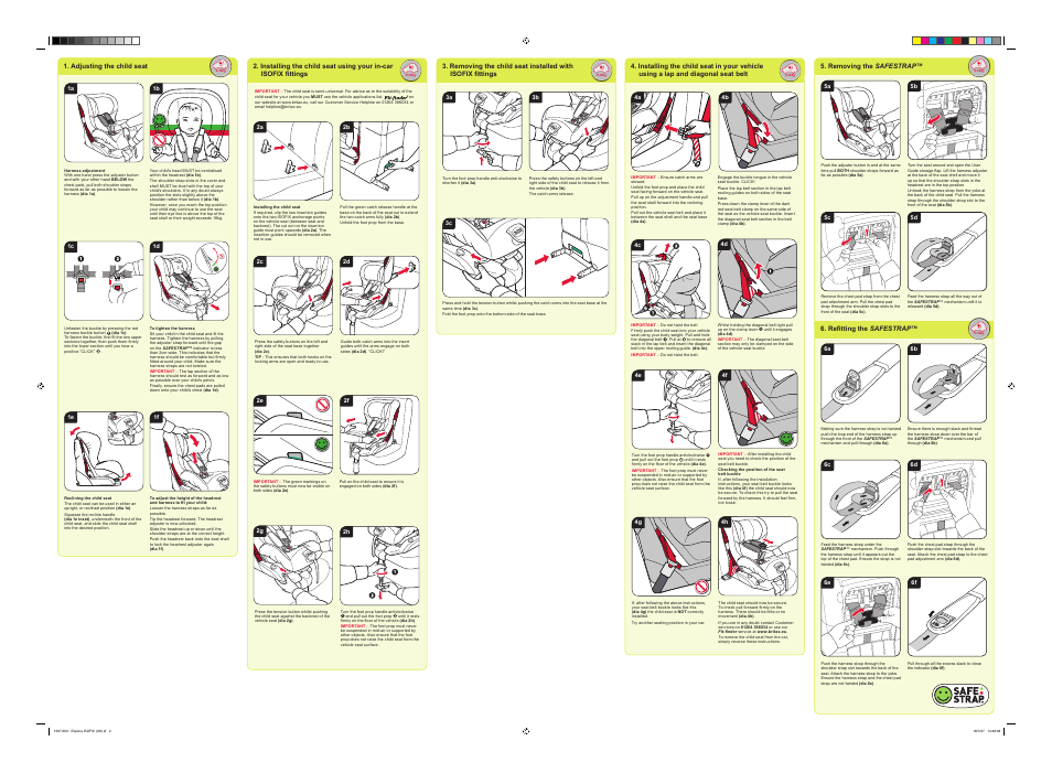 Britax ISOFIX User Manual | Page 2 / 2