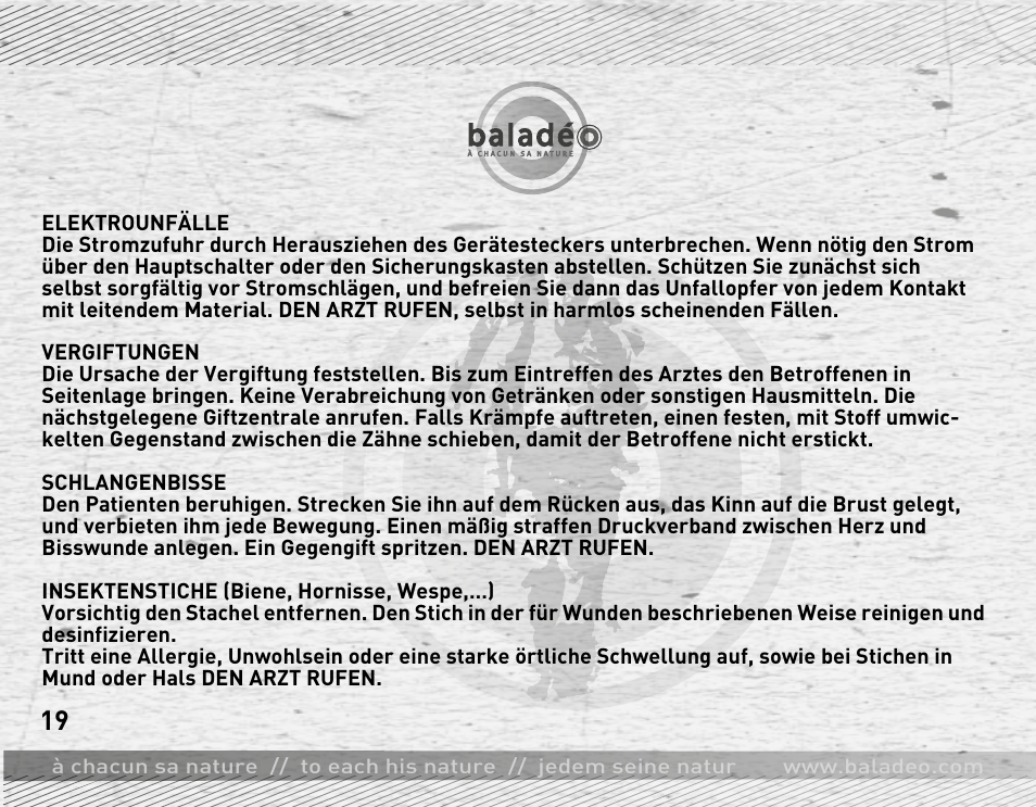 Baladeo PLR162 User Manual | Page 21 / 25