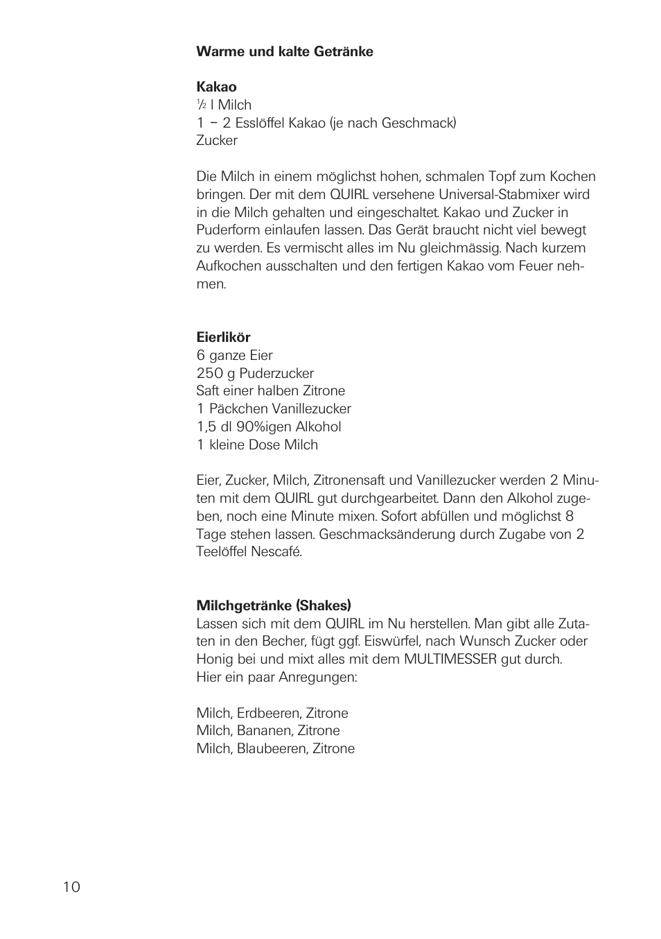 bamix Rezepte User Manual | Page 10 / 48