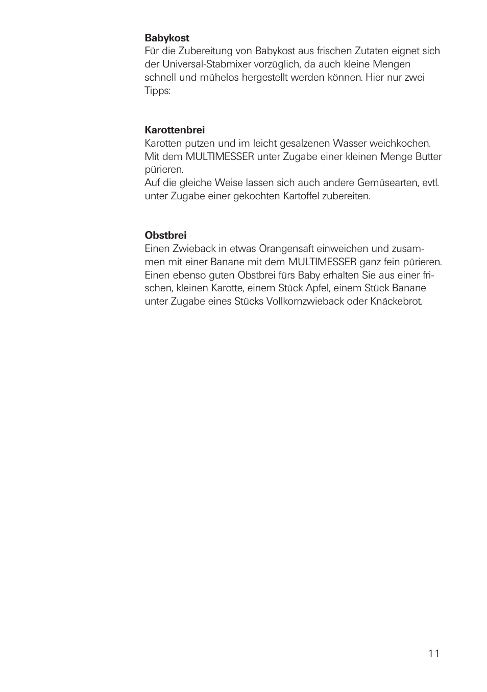 bamix Rezepte User Manual | Page 11 / 48