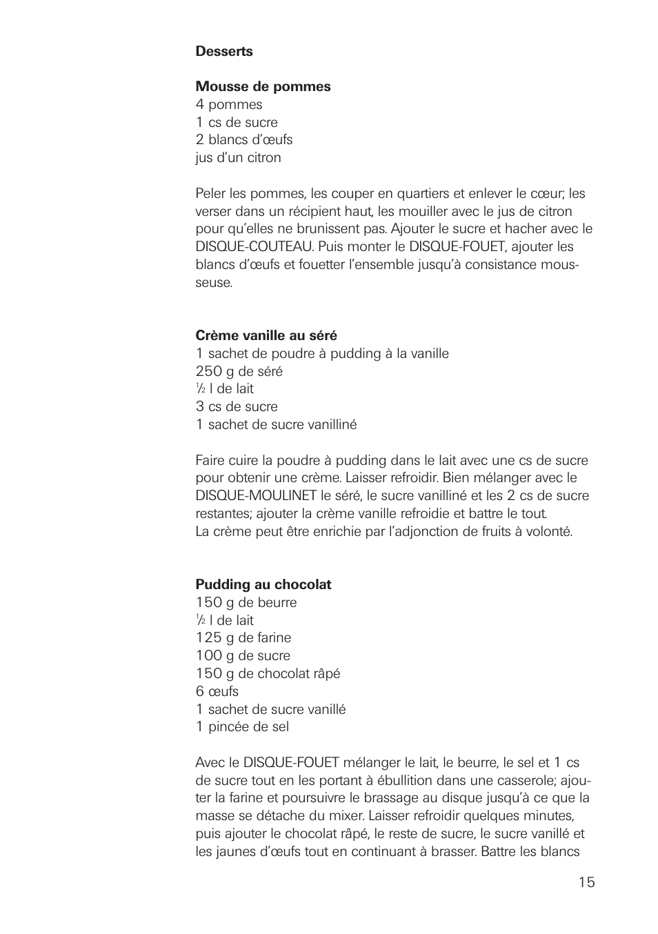 bamix Rezepte User Manual | Page 15 / 48