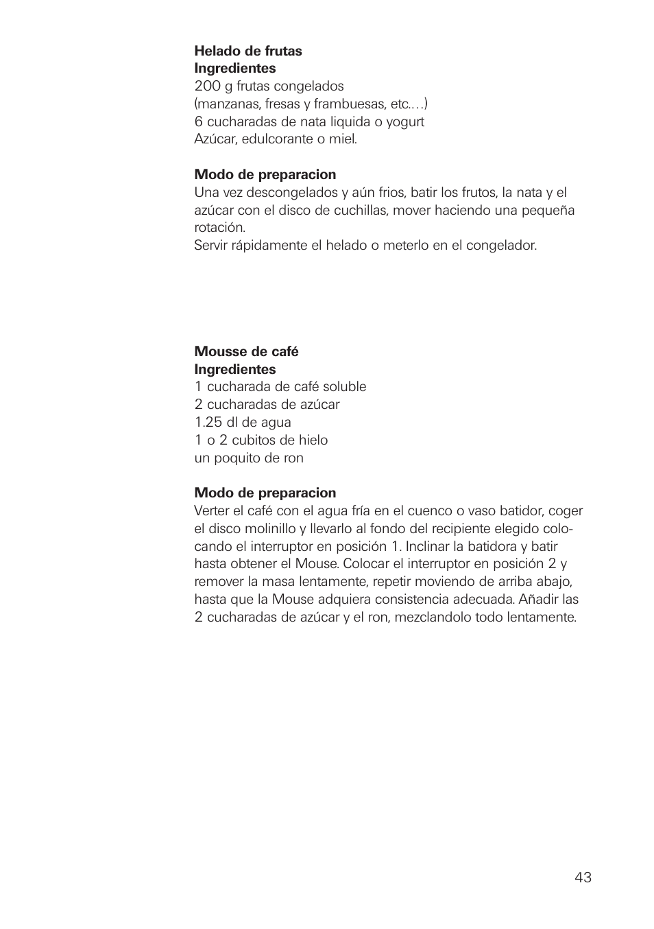 bamix Rezepte User Manual | Page 43 / 48