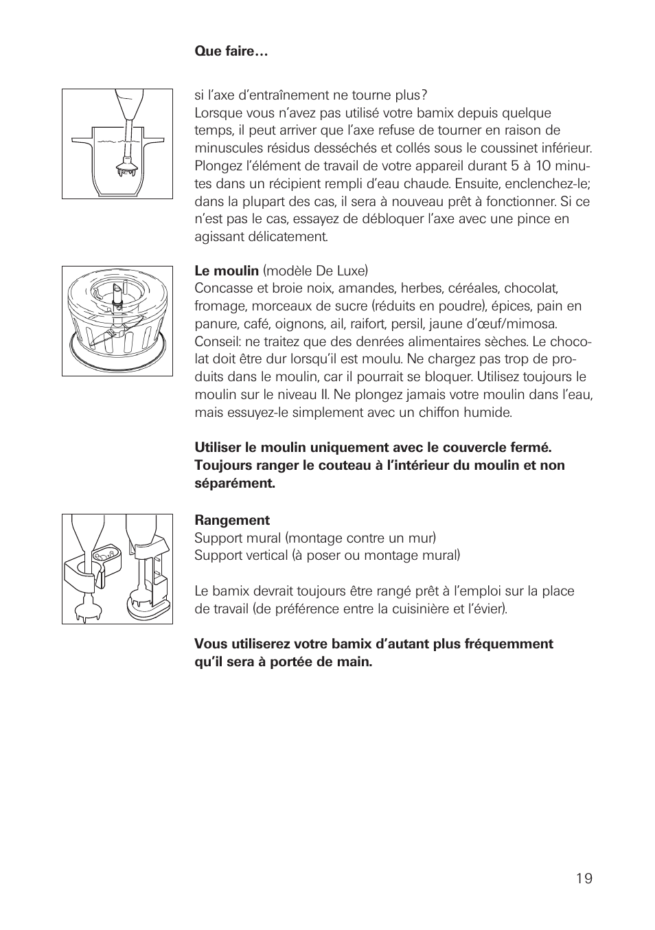 bamix DeLuxe User Manual | Page 19 / 40