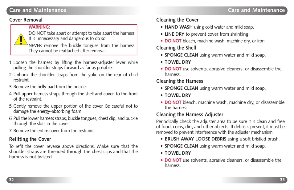 Britax Marathon User Manual | Page 18 / 21