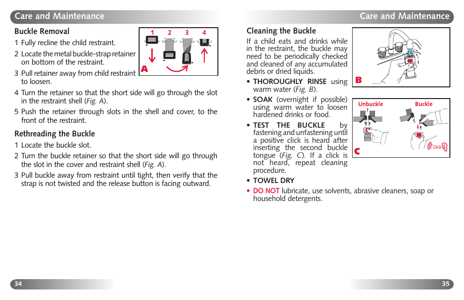 Britax Marathon User Manual | Page 19 / 21
