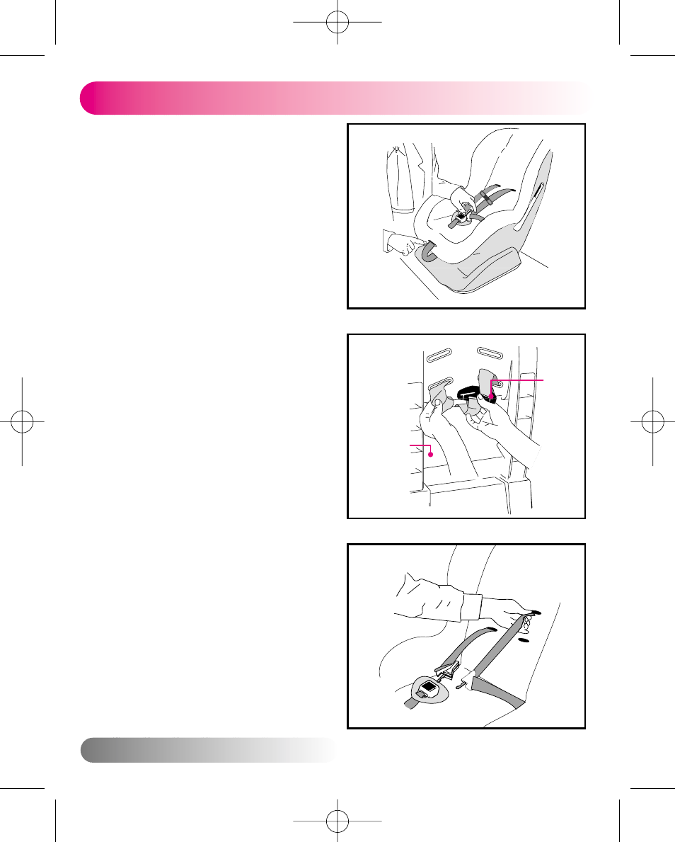 Adjusting harness height | Britax LATCHANCHOR User Manual | Page 35 / 42