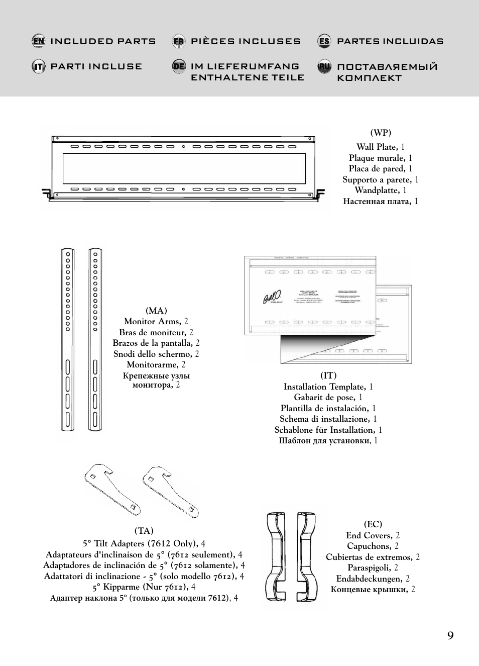 Bell'O 7610 User Manual | Page 9 / 44