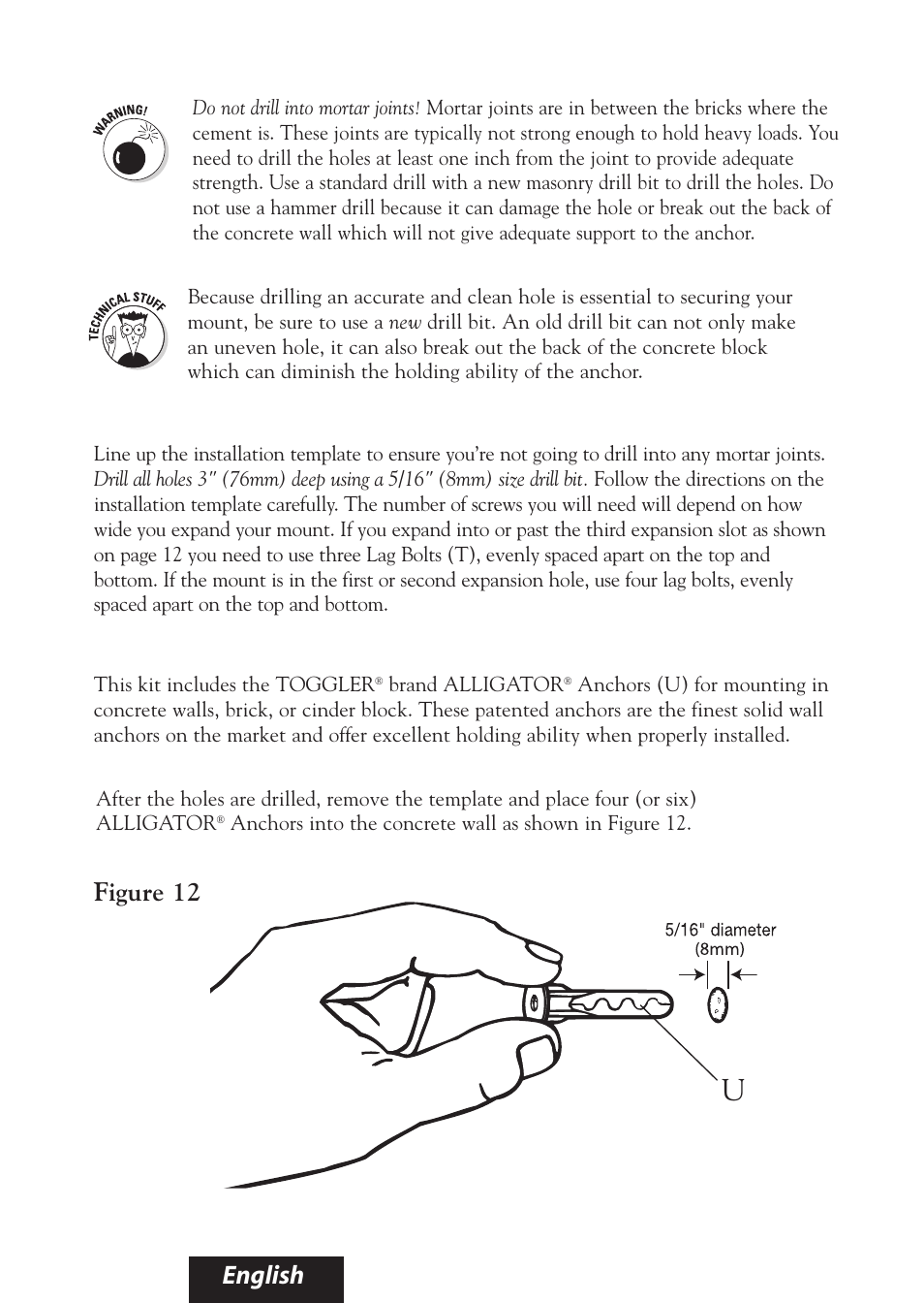 English, Figure 12 | Bell'O 8335 User Manual | Page 16 / 23