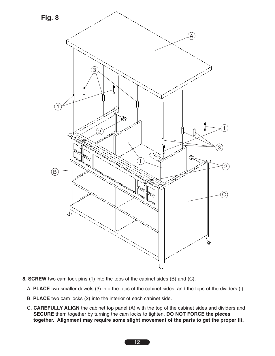 Fig. 8 | Bell'O PR-25 User Manual | Page 12 / 16