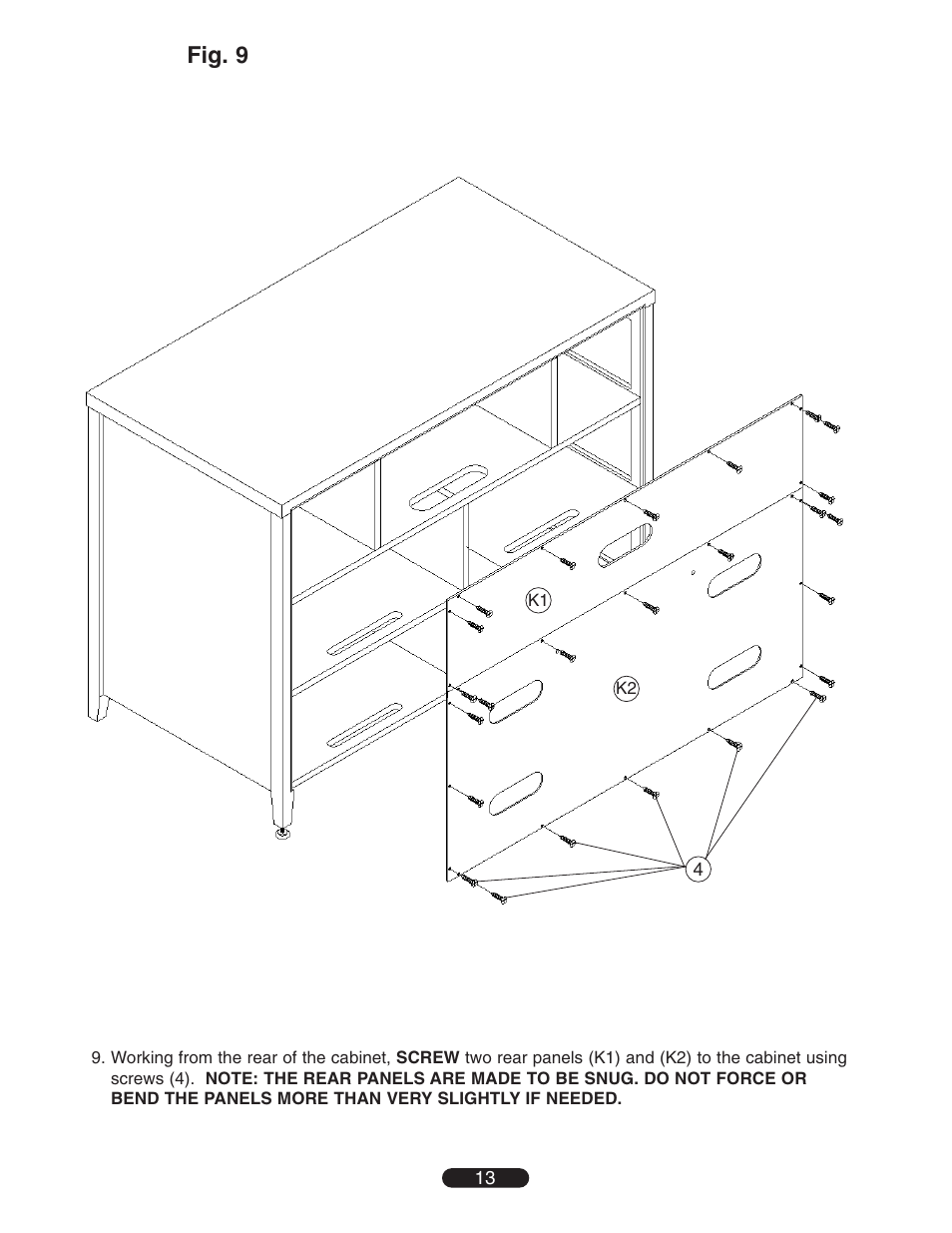 Fig. 9 | Bell'O PR-25 User Manual | Page 13 / 16