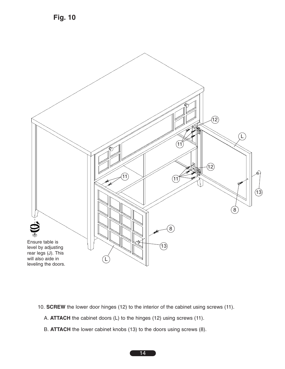 Fig. 10 | Bell'O PR-25 User Manual | Page 14 / 16