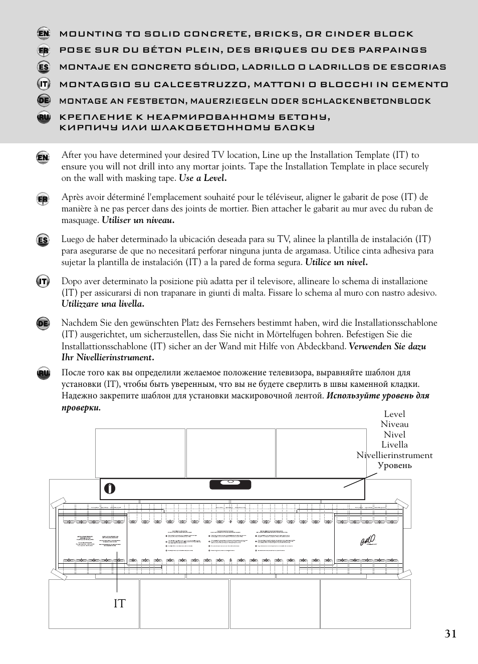 Bell'O 7640 User Manual | Page 31 / 52