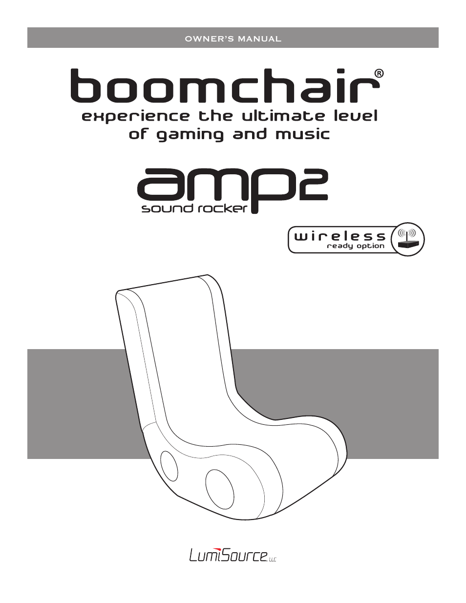 BoomChair AMP2 User Manual | 8 pages