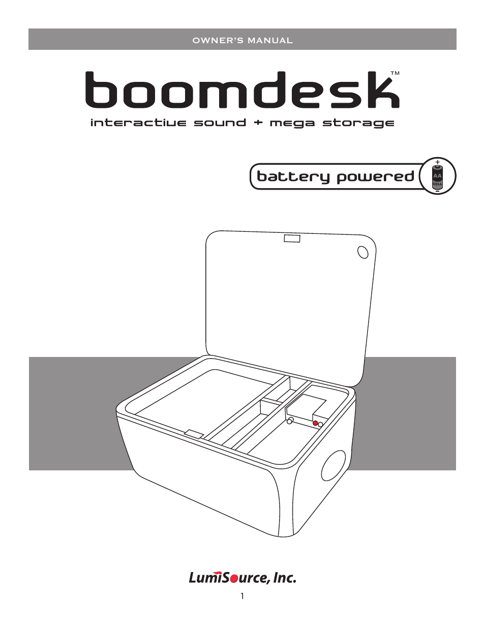 BoomChair BoomDesk User Manual | 4 pages