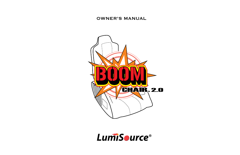 BoomChair 2.0 User Manual | 12 pages