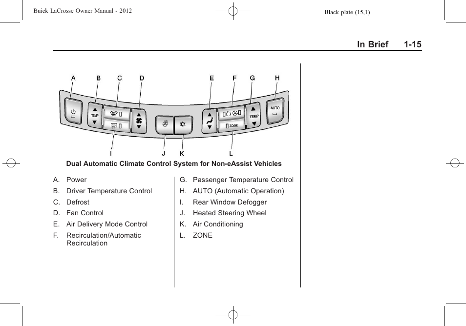 Buick 2012 LaCrosse User Manual | Page 21 / 496