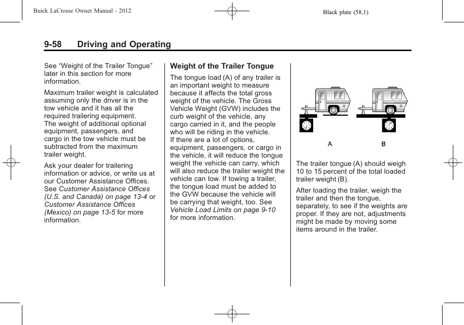 58 driving and operating | Buick 2012 LaCrosse User Manual | Page 324 / 496