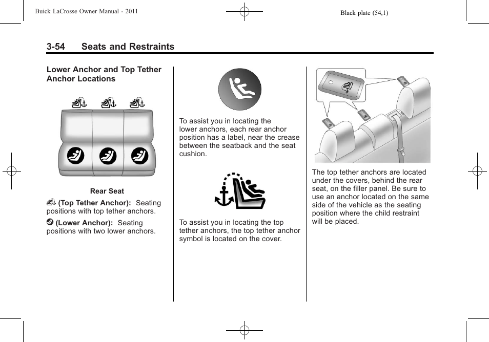 Buick 2011 Lacrosse User Manual | Page 108 / 462