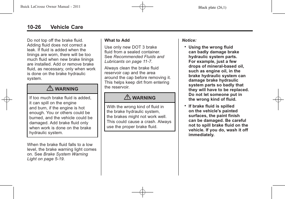 Buick 2011 Lacrosse User Manual | Page 338 / 462