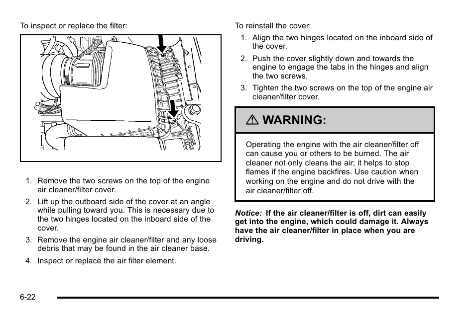 Warning | Buick 2010 Lucerne User Manual | Page 324 / 474