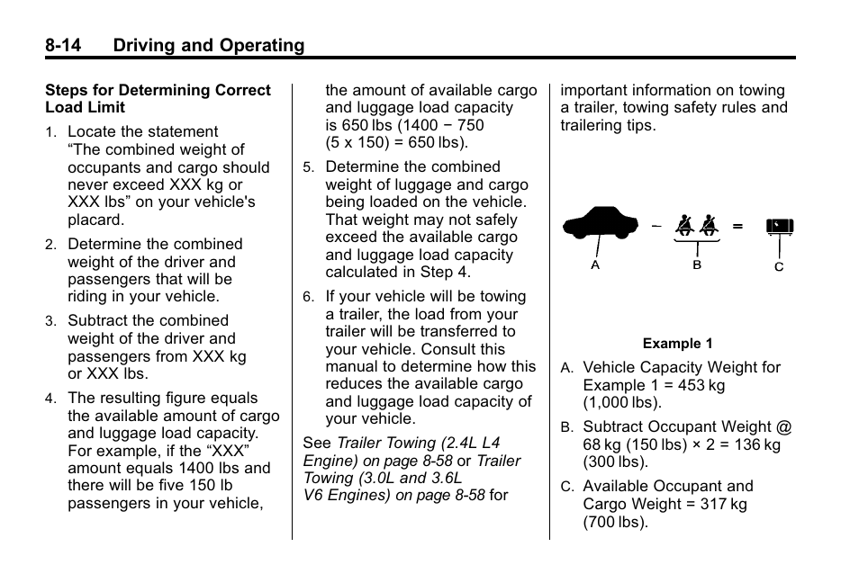 14 driving and operating | Buick 2010 Lacrosse User Manual | Page 234 / 418