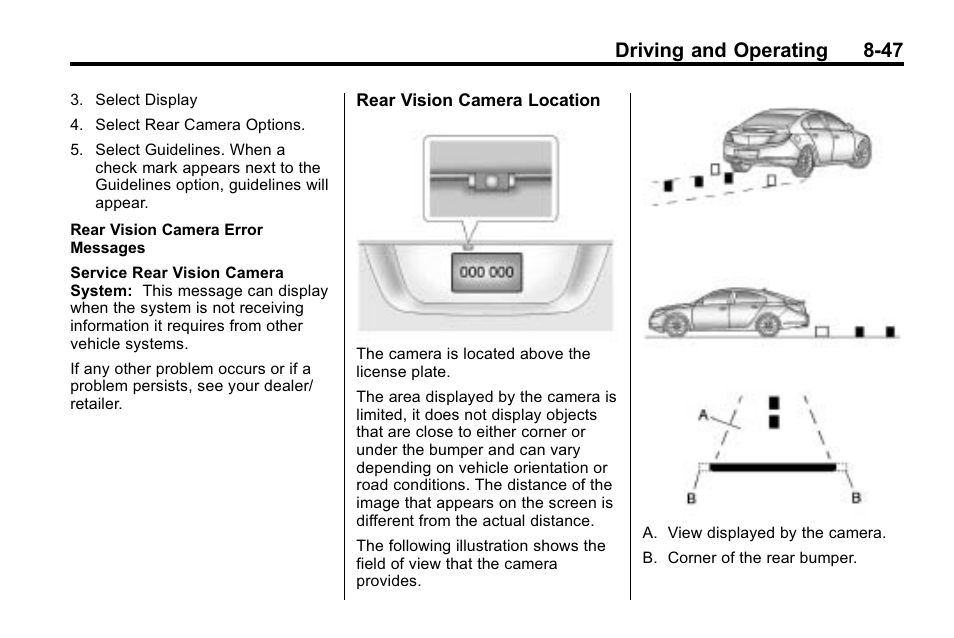 Driving and operating 8-47 | Buick 2010 Lacrosse User Manual | Page 267 / 418