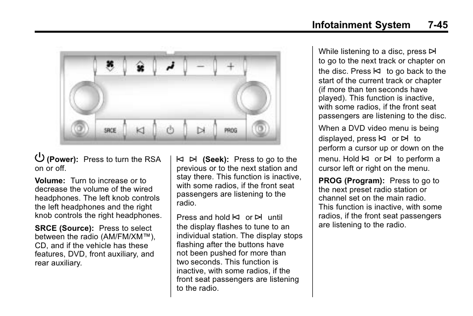 Buick 2010 Enclave User Manual | Page 223 / 440
