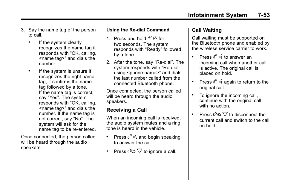 Infotainment system 7-53 | Buick 2010 Enclave User Manual | Page 231 / 440