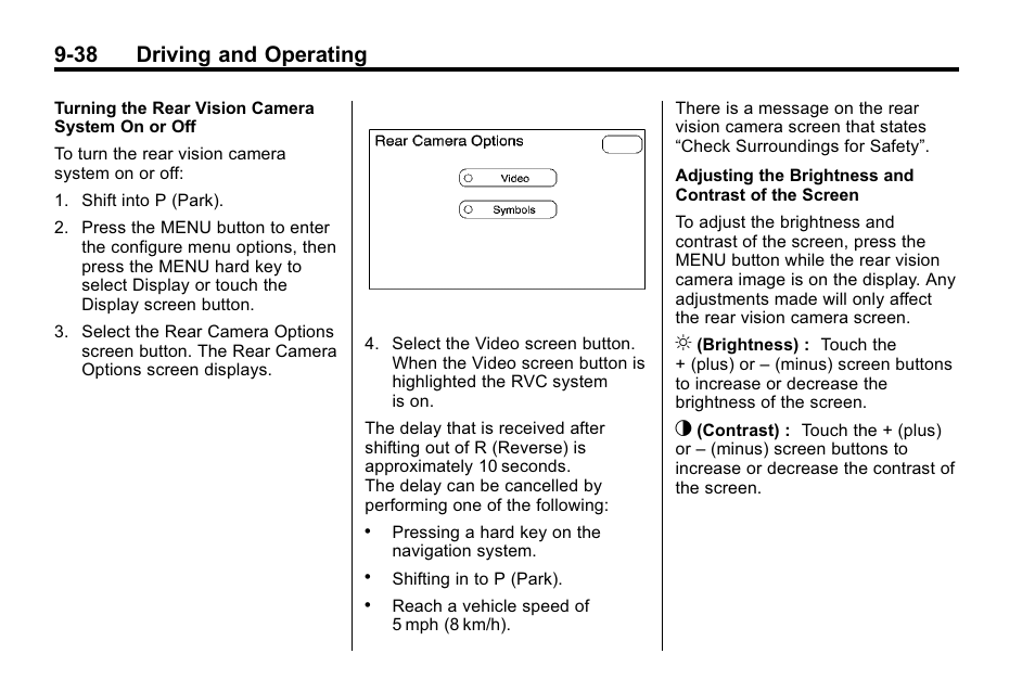 38 driving and operating | Buick 2010 Enclave User Manual | Page 282 / 440